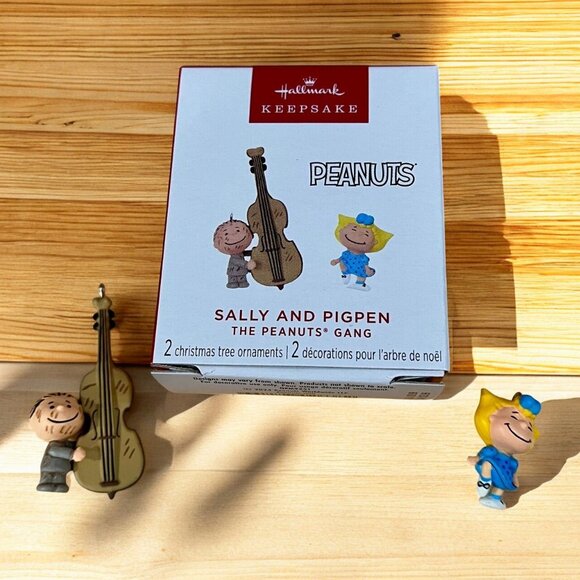 Hallmark Sally and Pigpen Miniature Ornaments, 2024, NEW - Picture 5 of 8